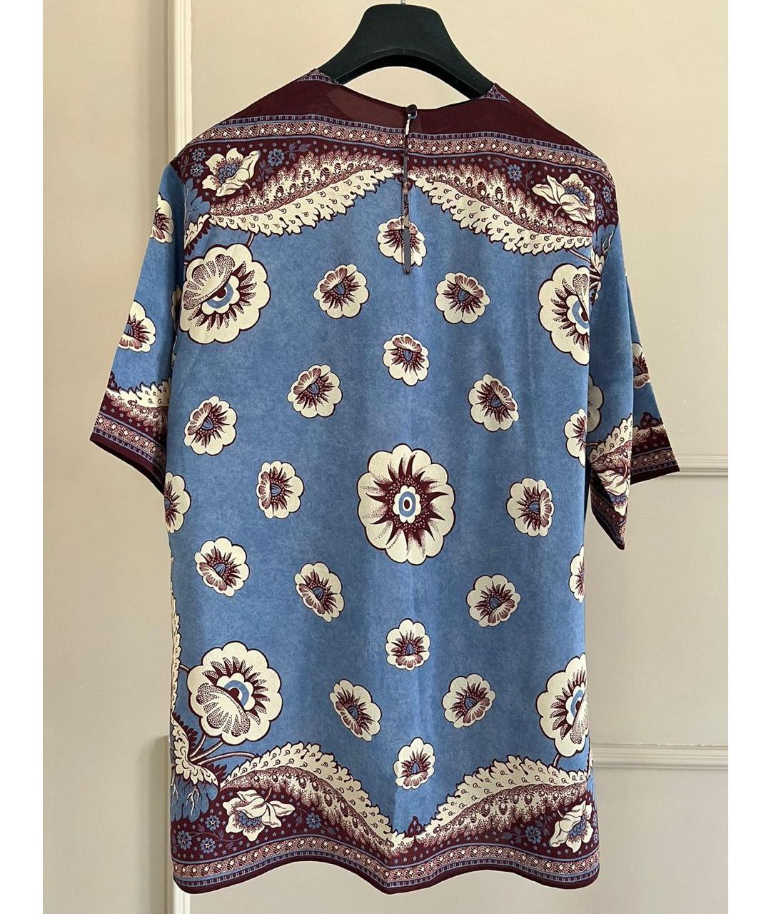 VALENTINO Голубая блузы, фото 2