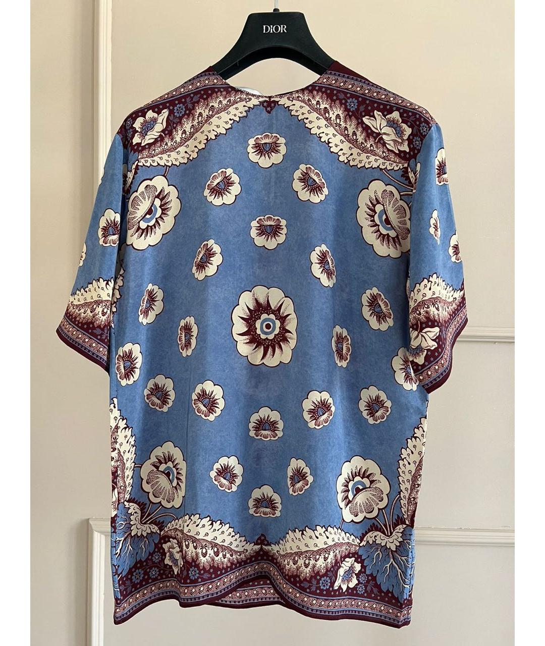 VALENTINO Голубая блузы, фото 9