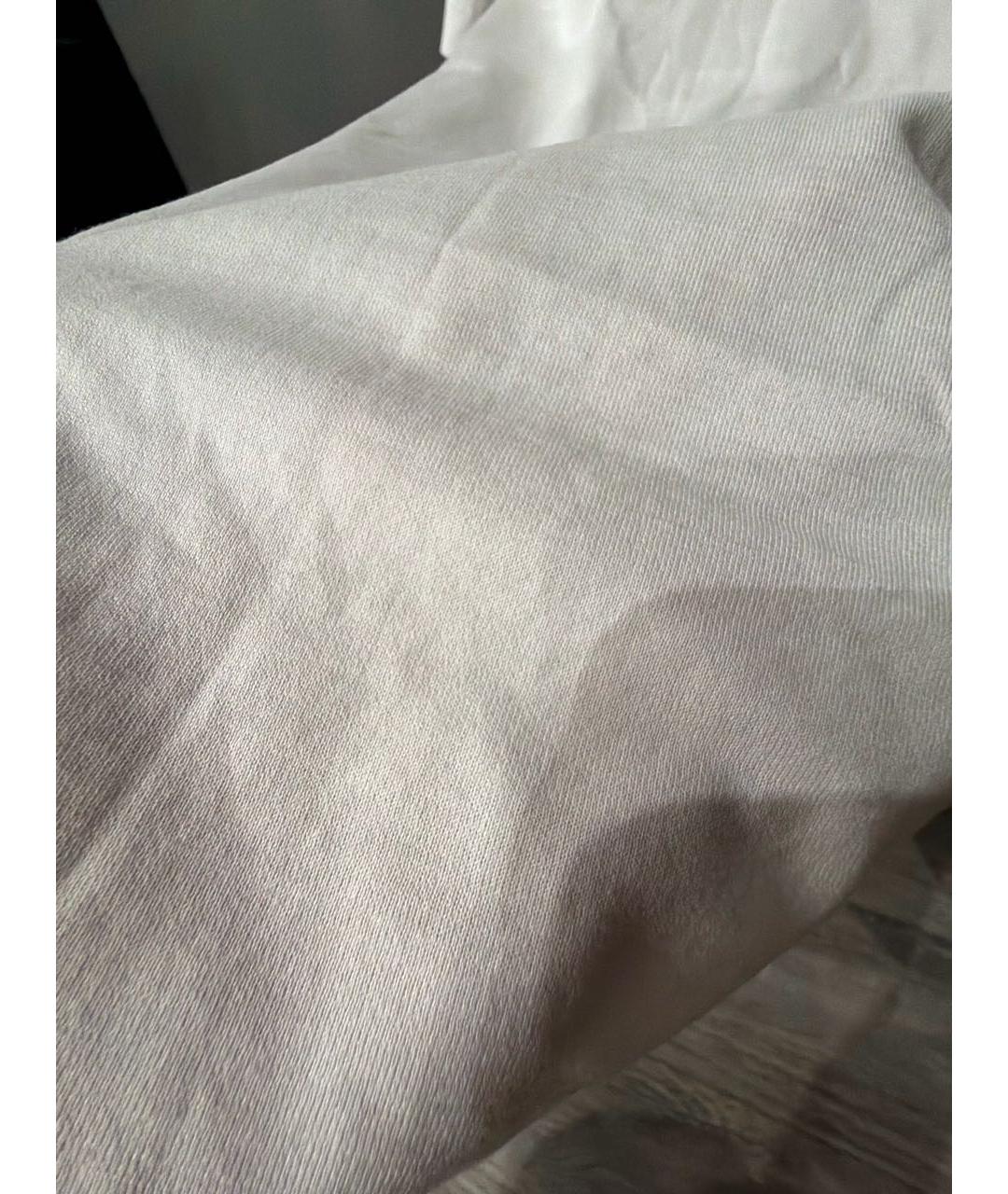 DOLCE&GABBANA Белая хлопковая футболка, фото 4