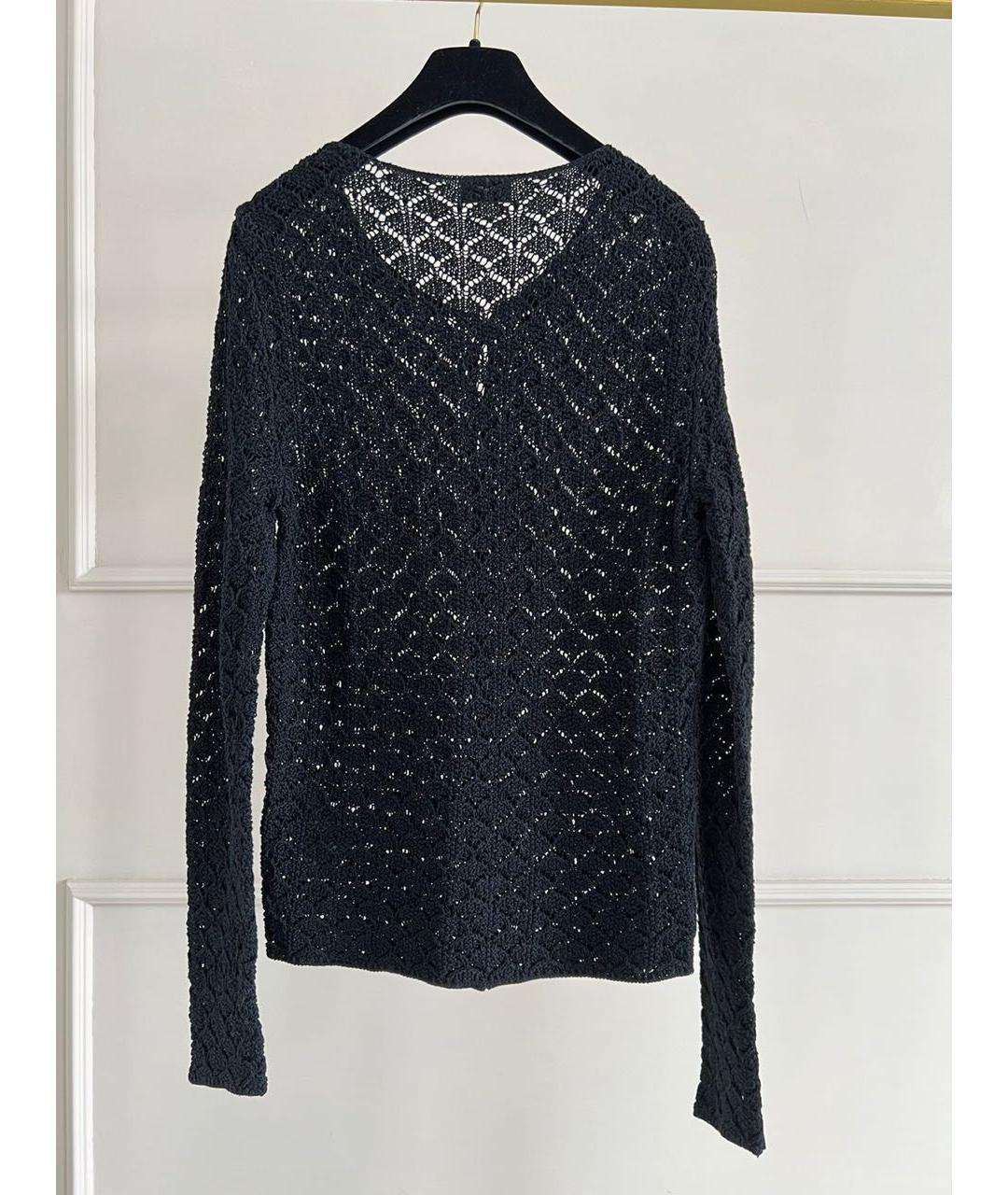SAINT LAURENT Черный джемпер / свитер, фото 2