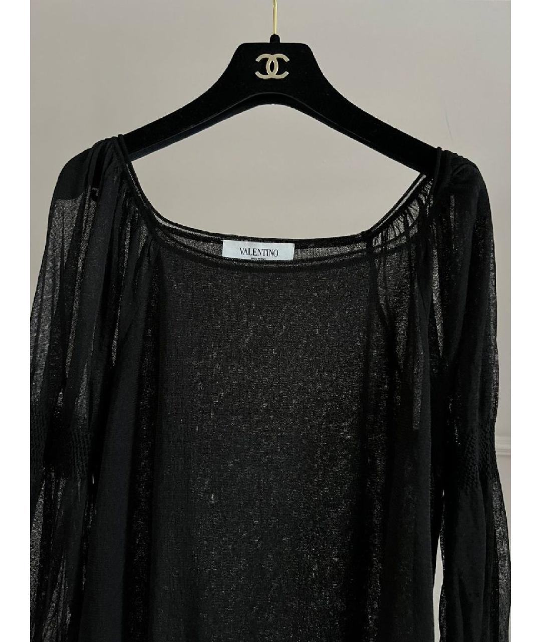 VALENTINO Черный джемпер / свитер, фото 3