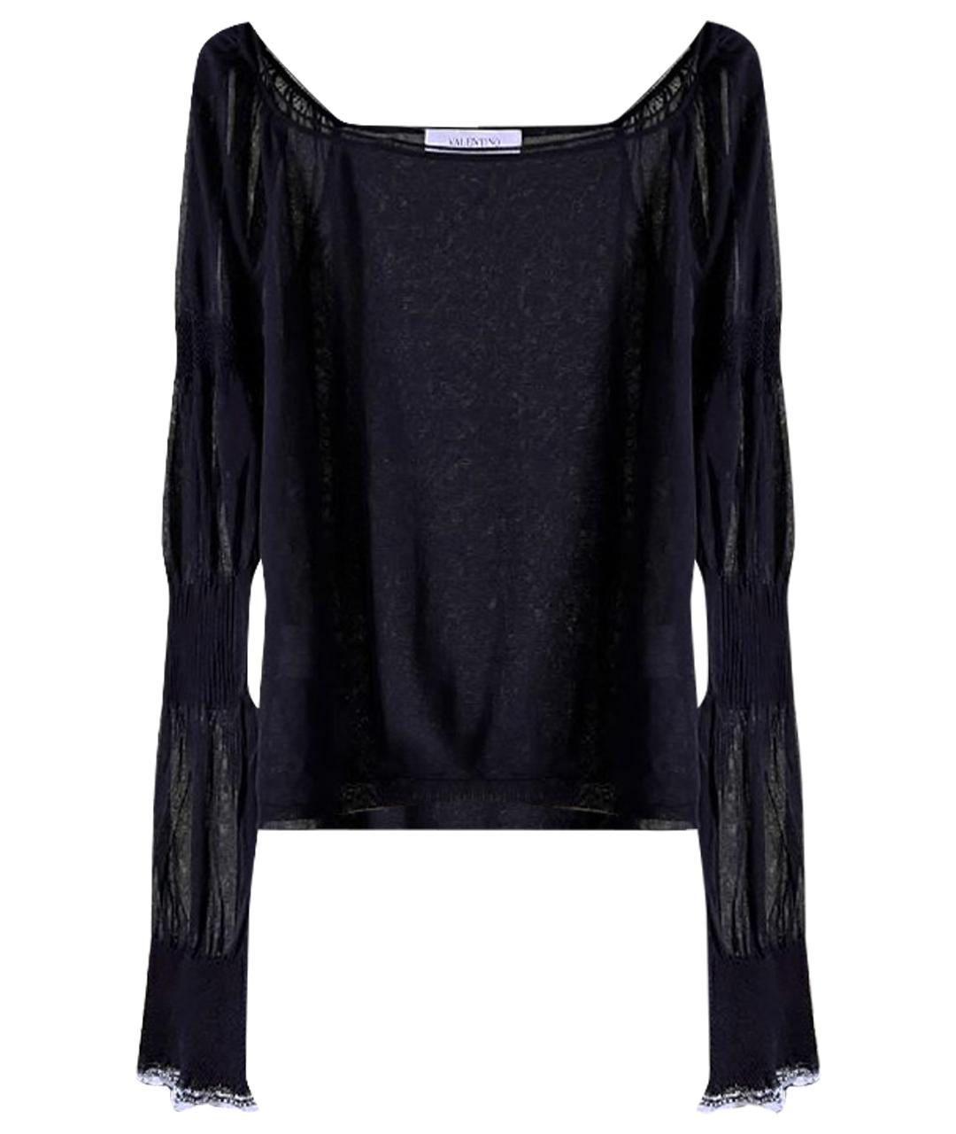 VALENTINO Черный джемпер / свитер, фото 1