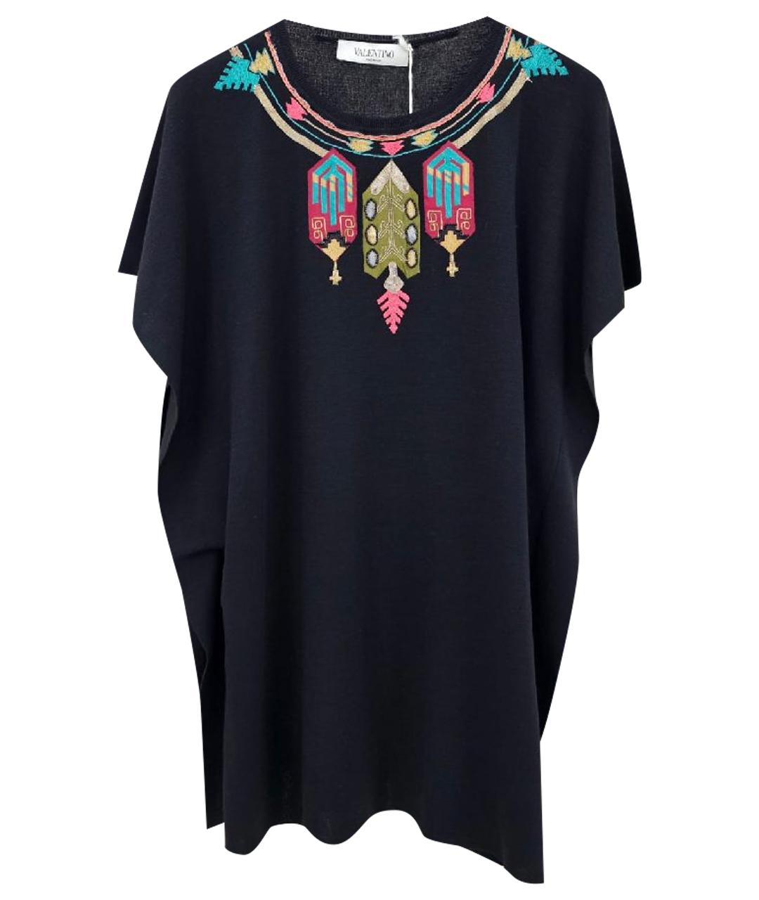 VALENTINO Черный джемпер / свитер, фото 1