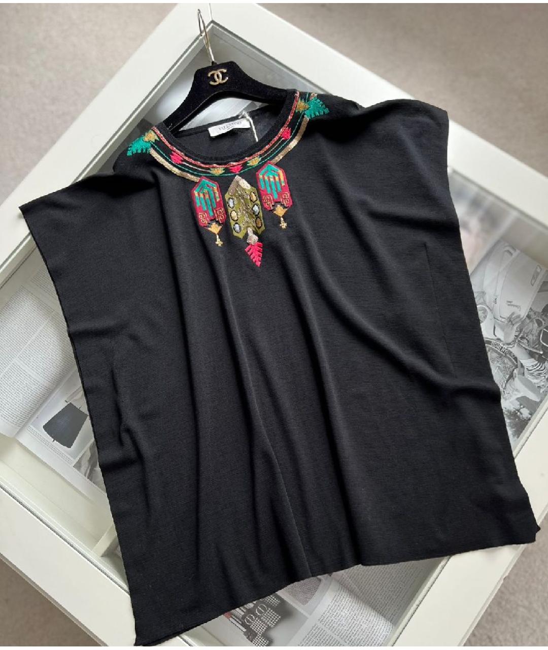 VALENTINO Черный джемпер / свитер, фото 3