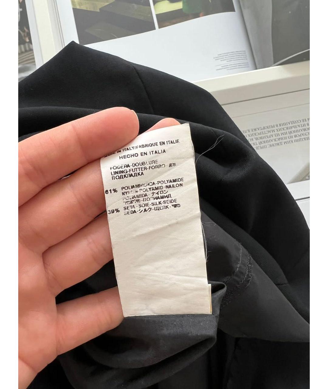 VALENTINO Черное повседневное платье, фото 6