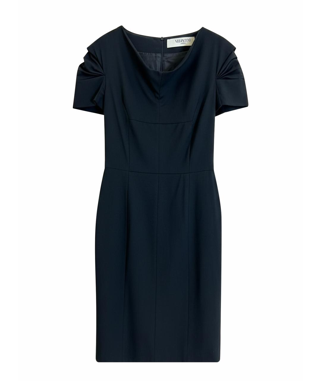 VALENTINO Черное повседневное платье, фото 1