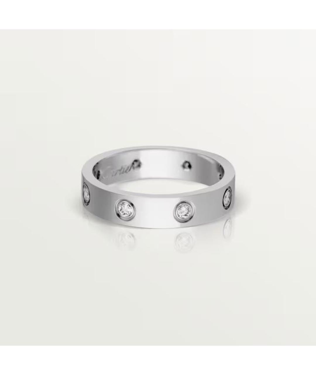 CARTIER Серебряное кольцо из белого золота, фото 6