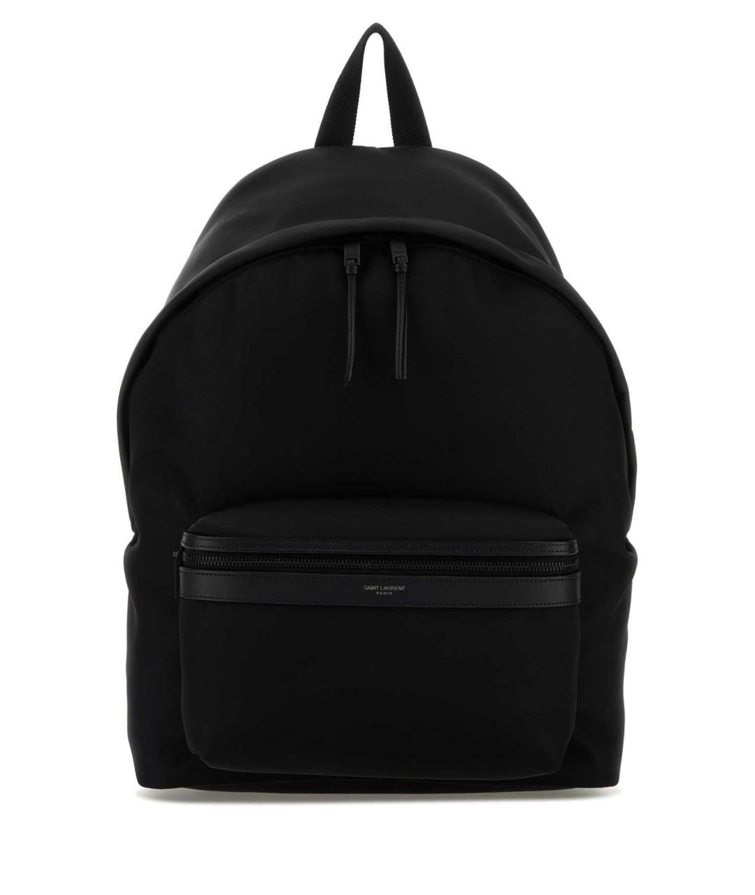 SAINT LAURENT Черный тканевый рюкзак, фото 1