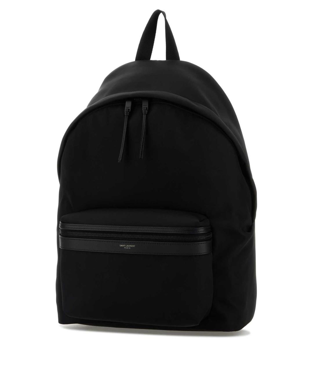 SAINT LAURENT Черный тканевый рюкзак, фото 2