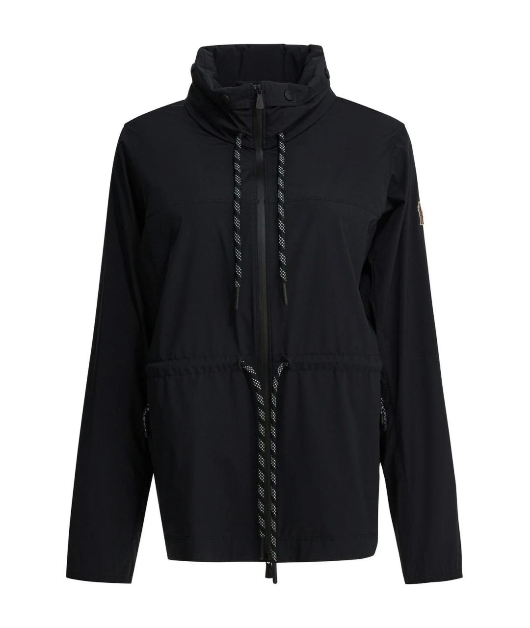 MONCLER Черная полиамидовая куртка, фото 1