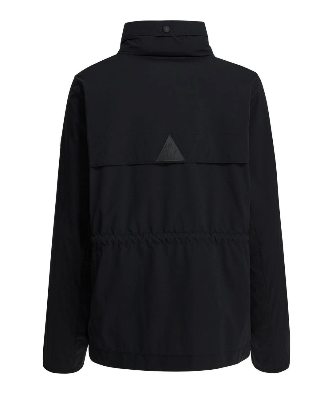 MONCLER Черная полиамидовая куртка, фото 2