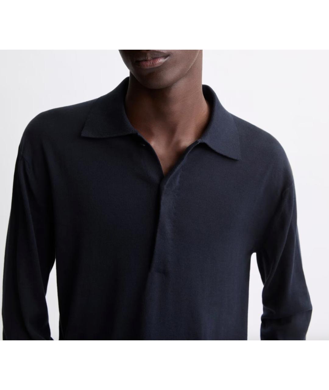 SAINT LAURENT Темно-синий джемпер / свитер, фото 2