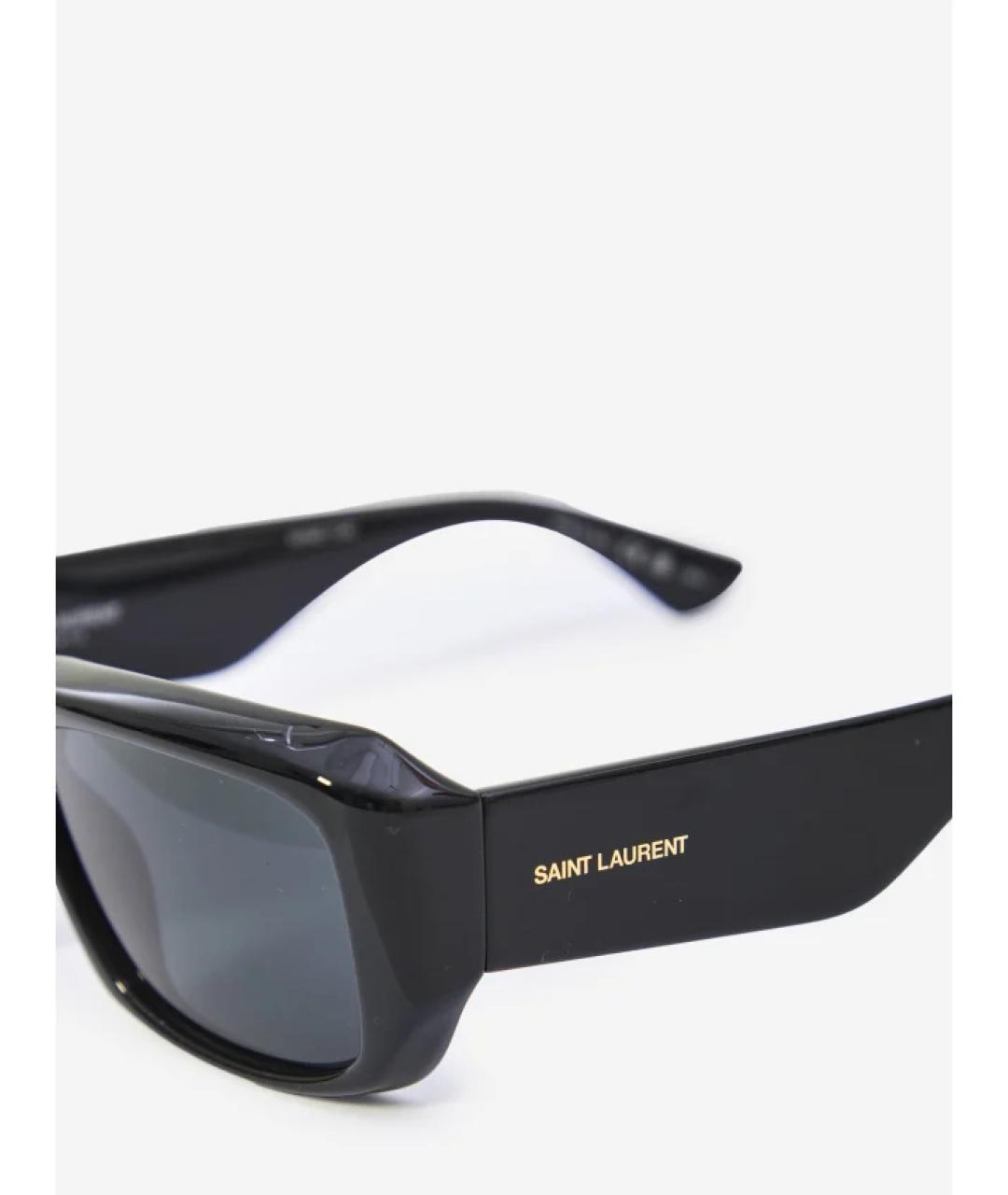 SAINT LAURENT Черные солнцезащитные очки, фото 3