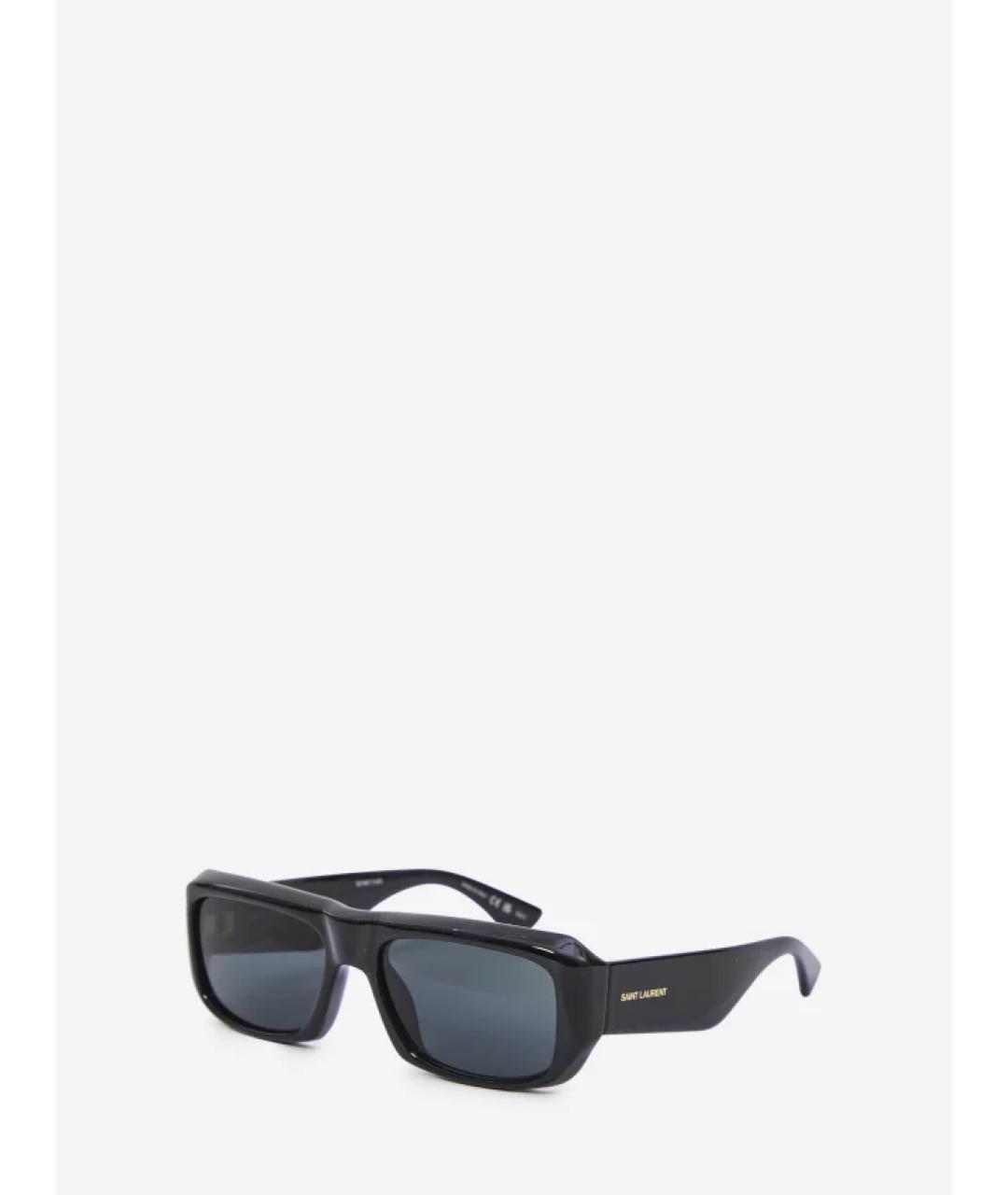 SAINT LAURENT Черные солнцезащитные очки, фото 2