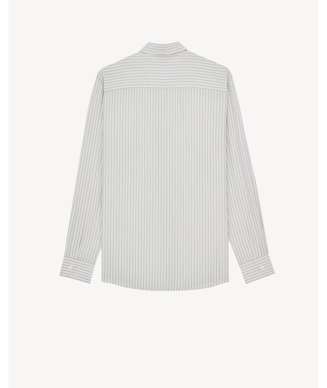 SAINT LAURENT Белая кэжуал рубашка, фото 2