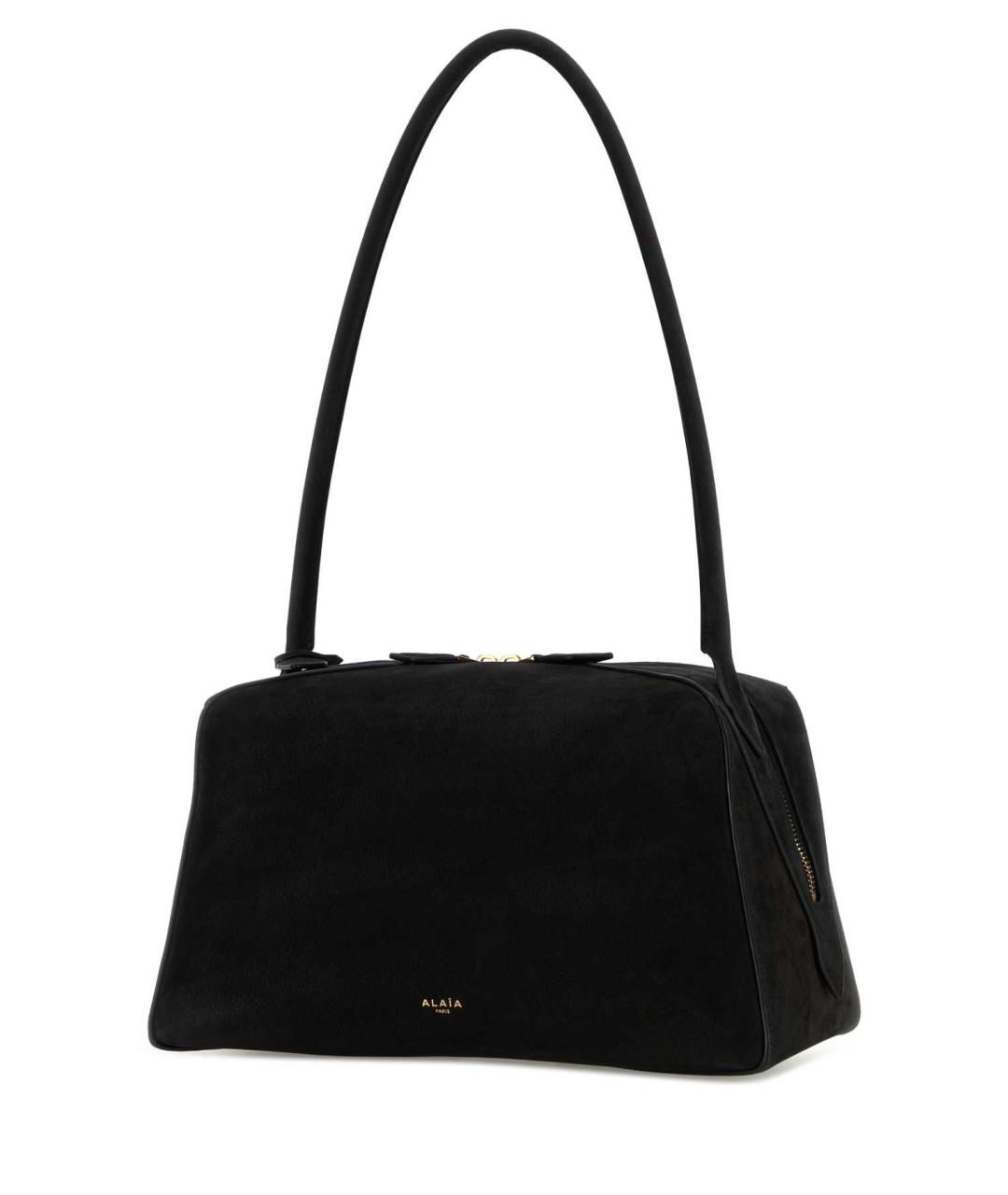 ALAIA Черная замшевая сумка через плечо, фото 2