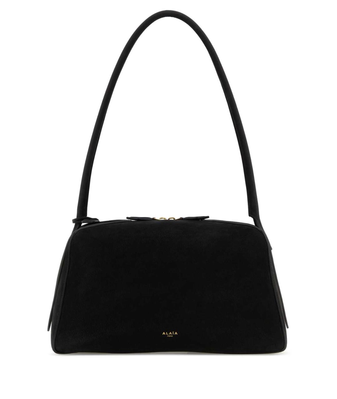 ALAIA Черная замшевая сумка через плечо, фото 1