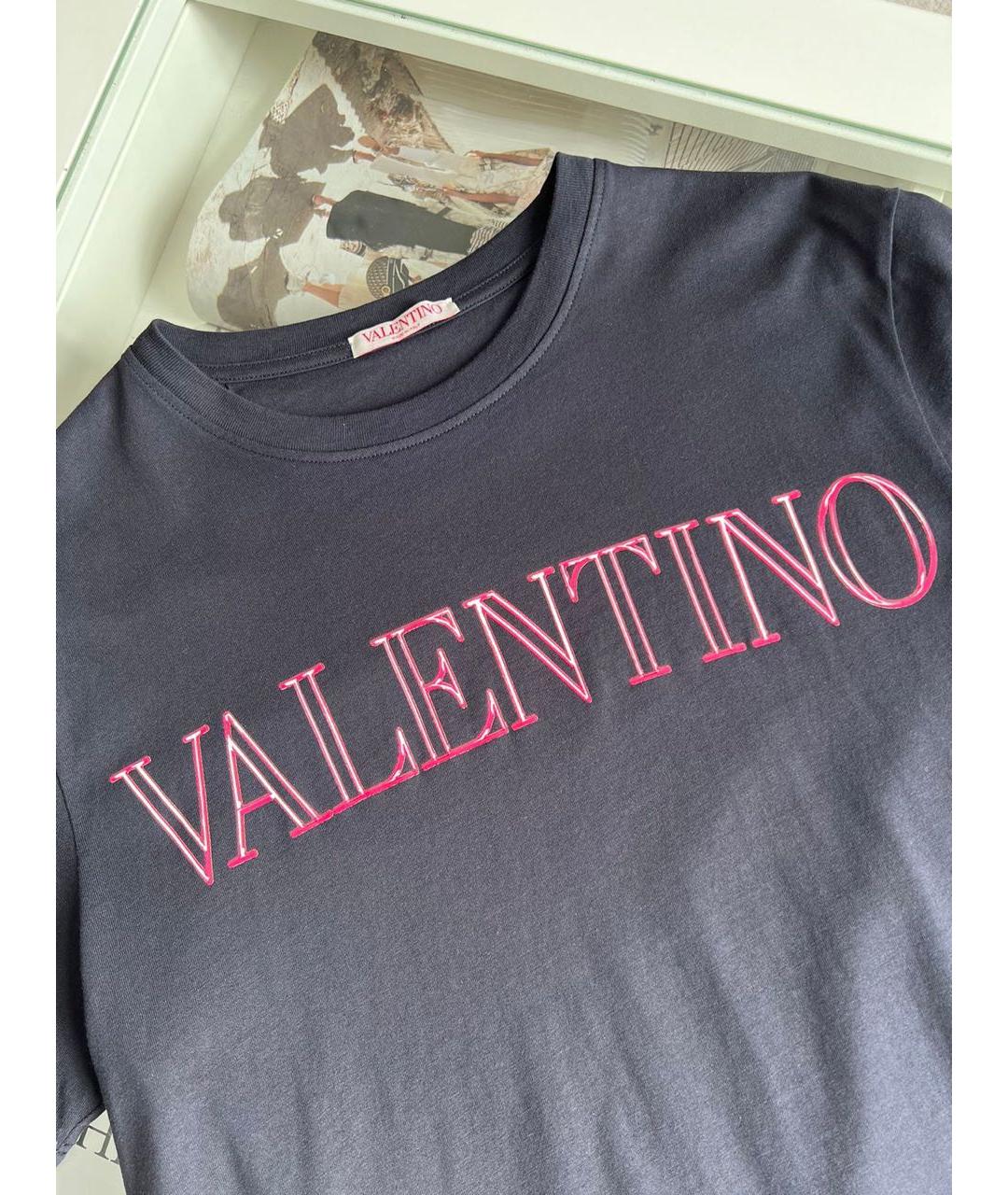VALENTINO Черная футболка, фото 5