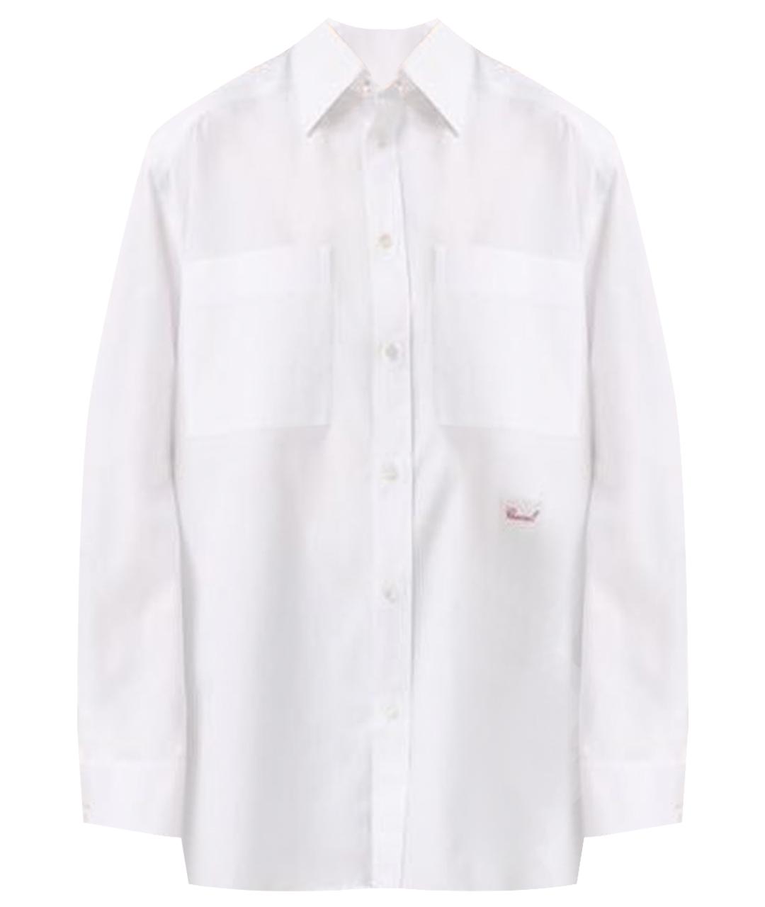 CHANEL Белая хлопковая рубашка, фото 1