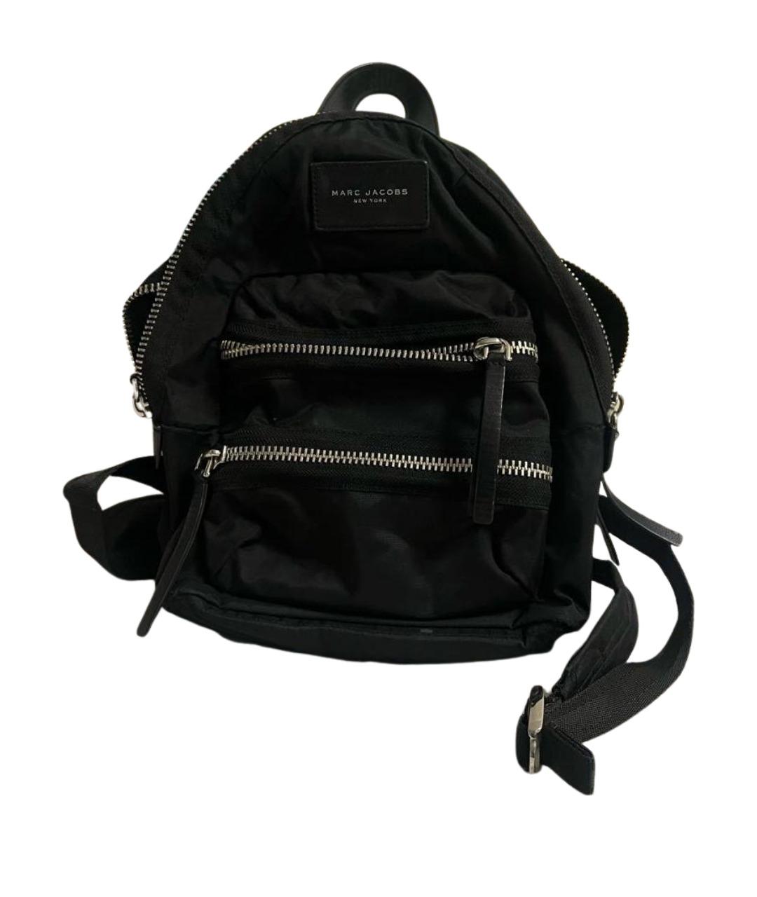 MARC JACOBS Черный синтетический рюкзак, фото 1