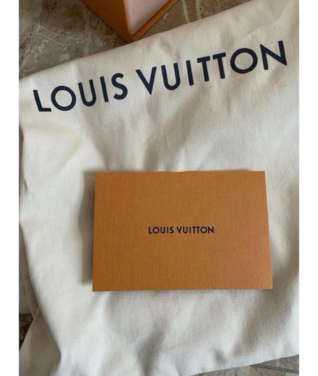 LOUIS VUITTON Черные кожаные ботинки, фото 6