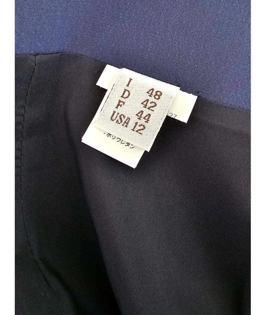 BRUNELLO CUCINELLI Темно-синяя юбка мини, фото 4