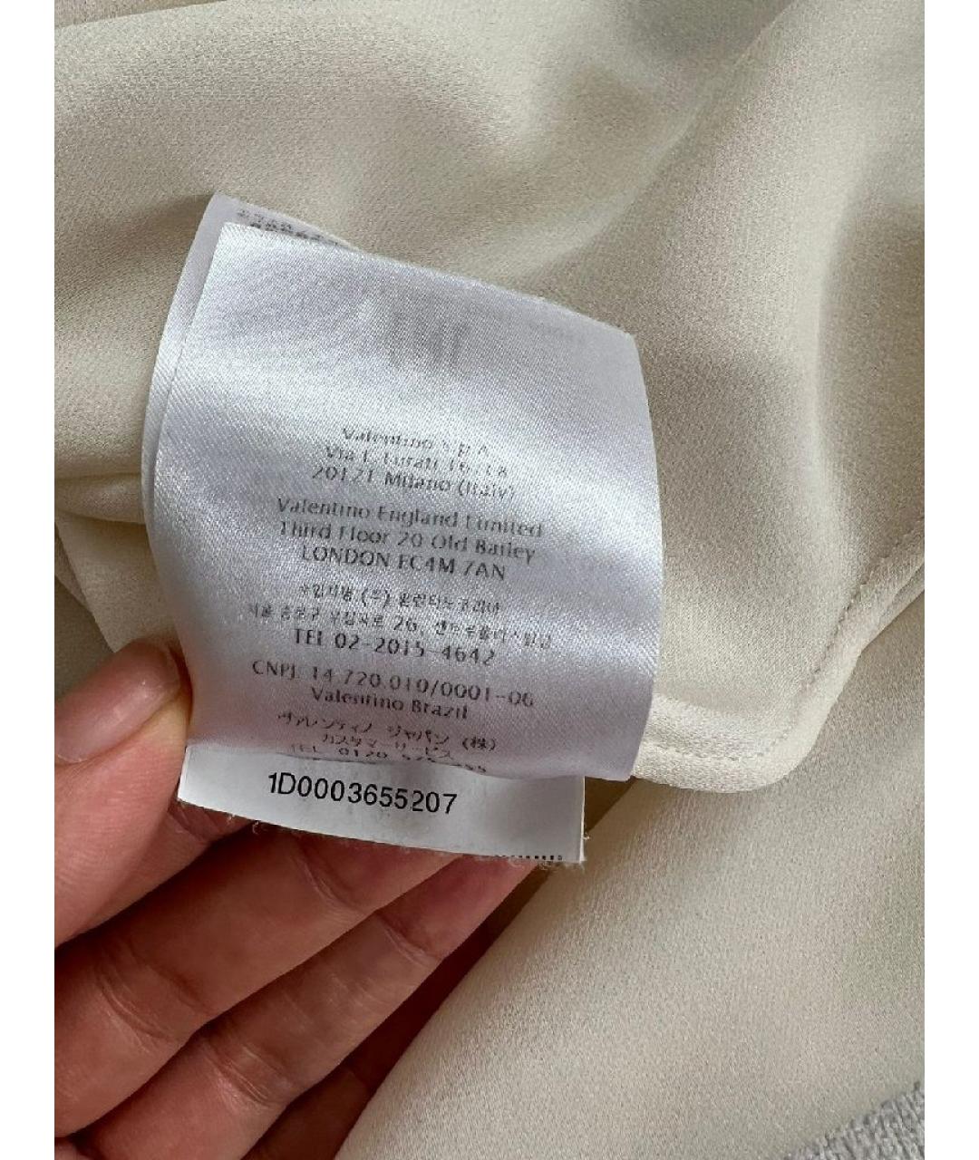 VALENTINO Бежевая рубашка, фото 6