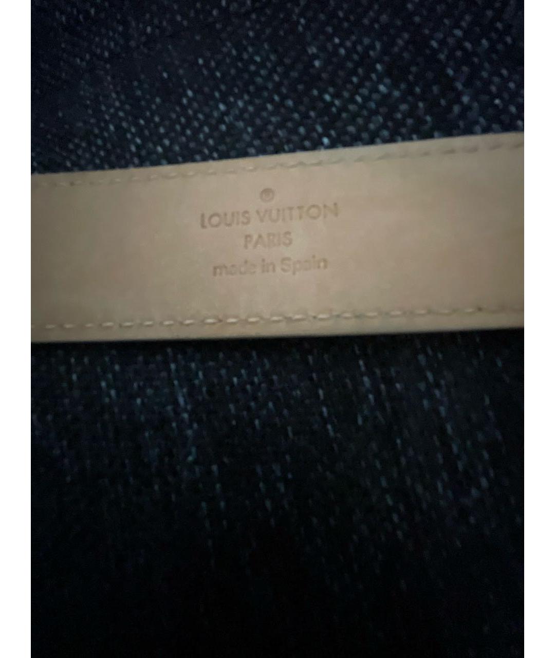 LOUIS VUITTON Белый кожаный ремень, фото 3