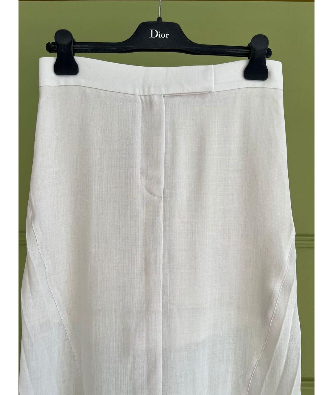 BRUNELLO CUCINELLI Белая юбка макси, фото 3