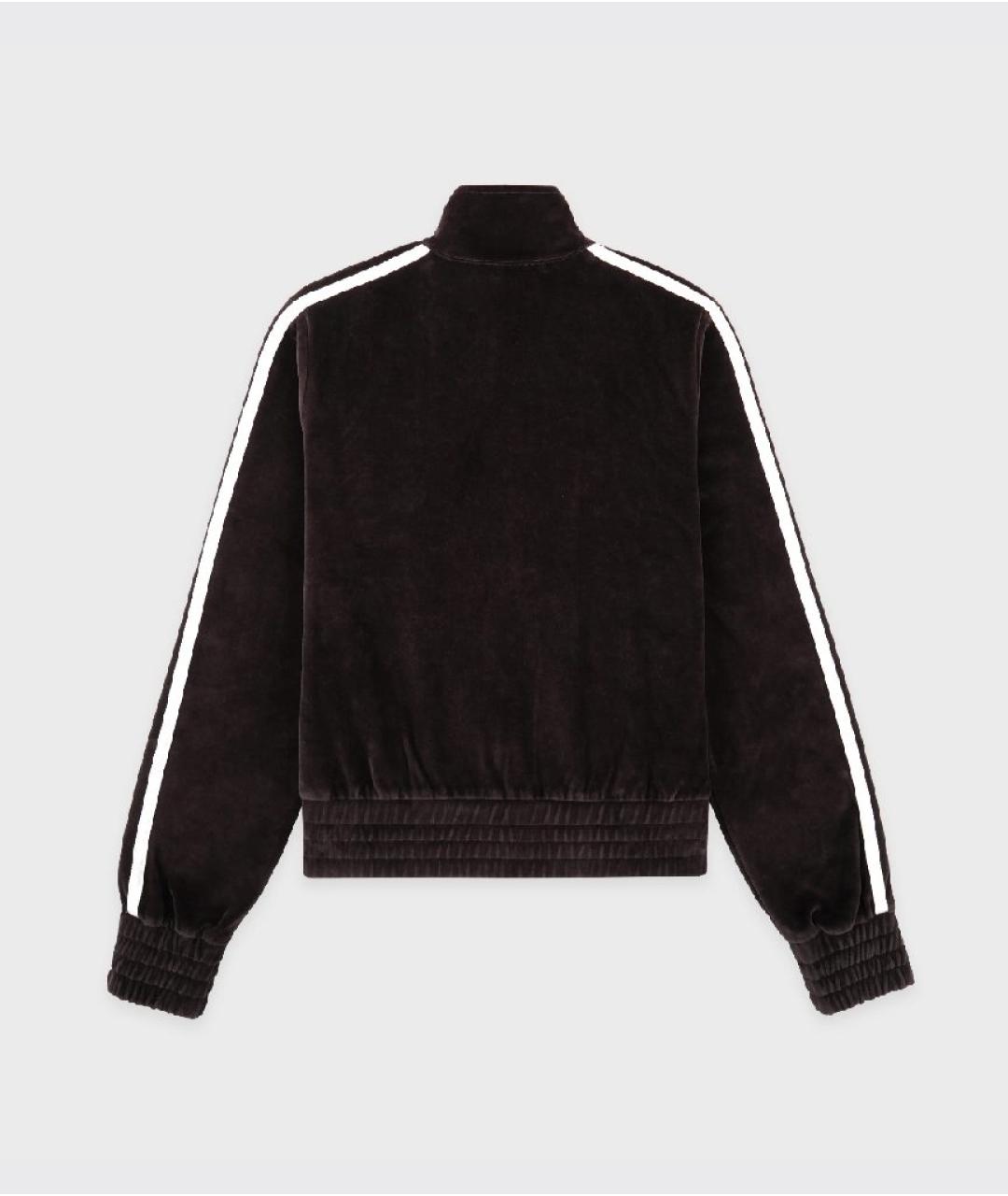 SPORTY AND RICH Коричневый бархатный спортивные костюмы, фото 6