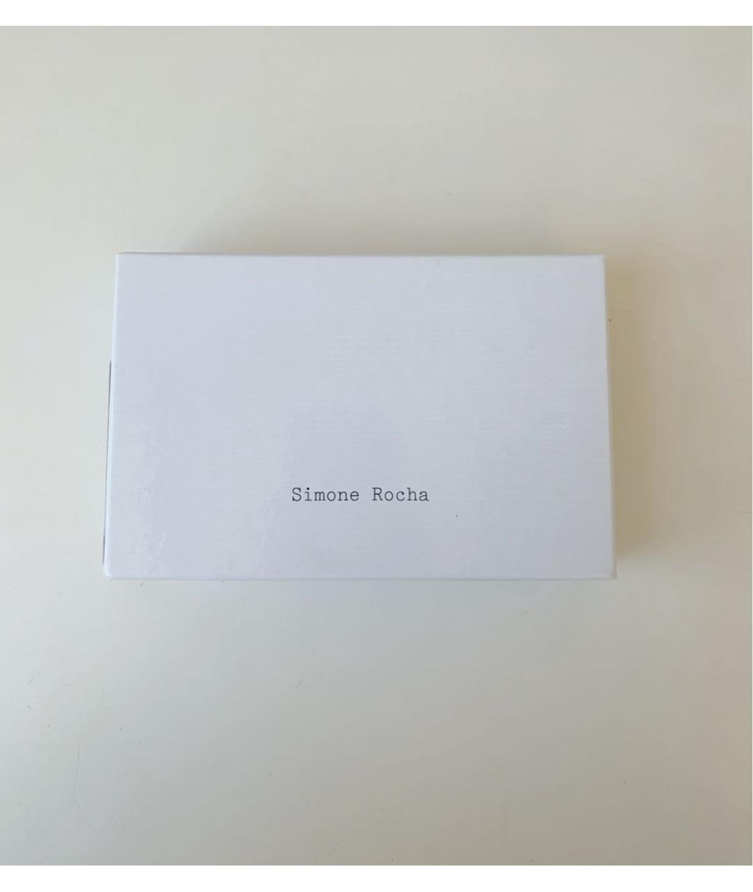 SIMONE ROCHA Красные стеклянные серьги, фото 5