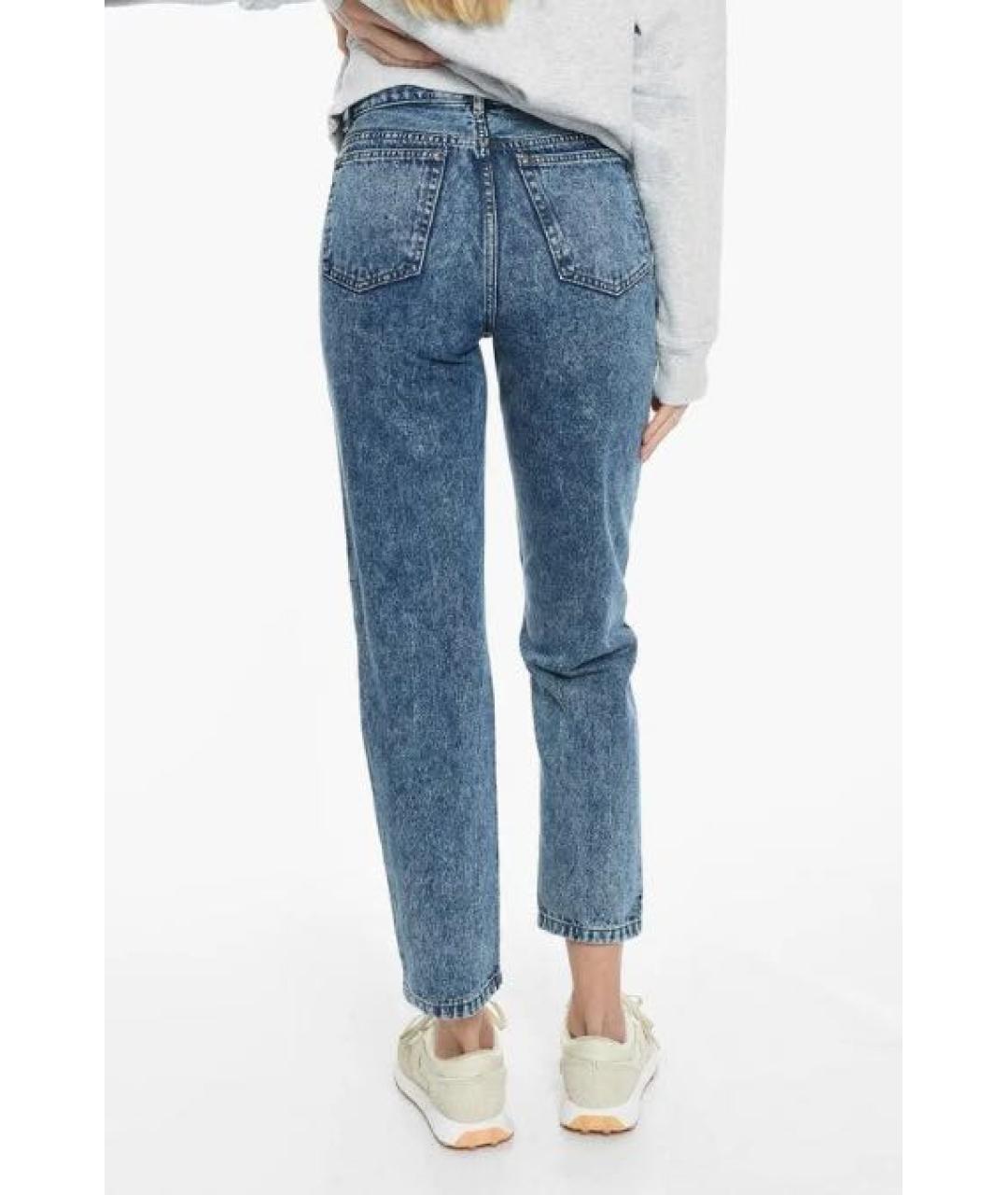 A.P.C. Синие хлопковые джинсы слим, фото 7