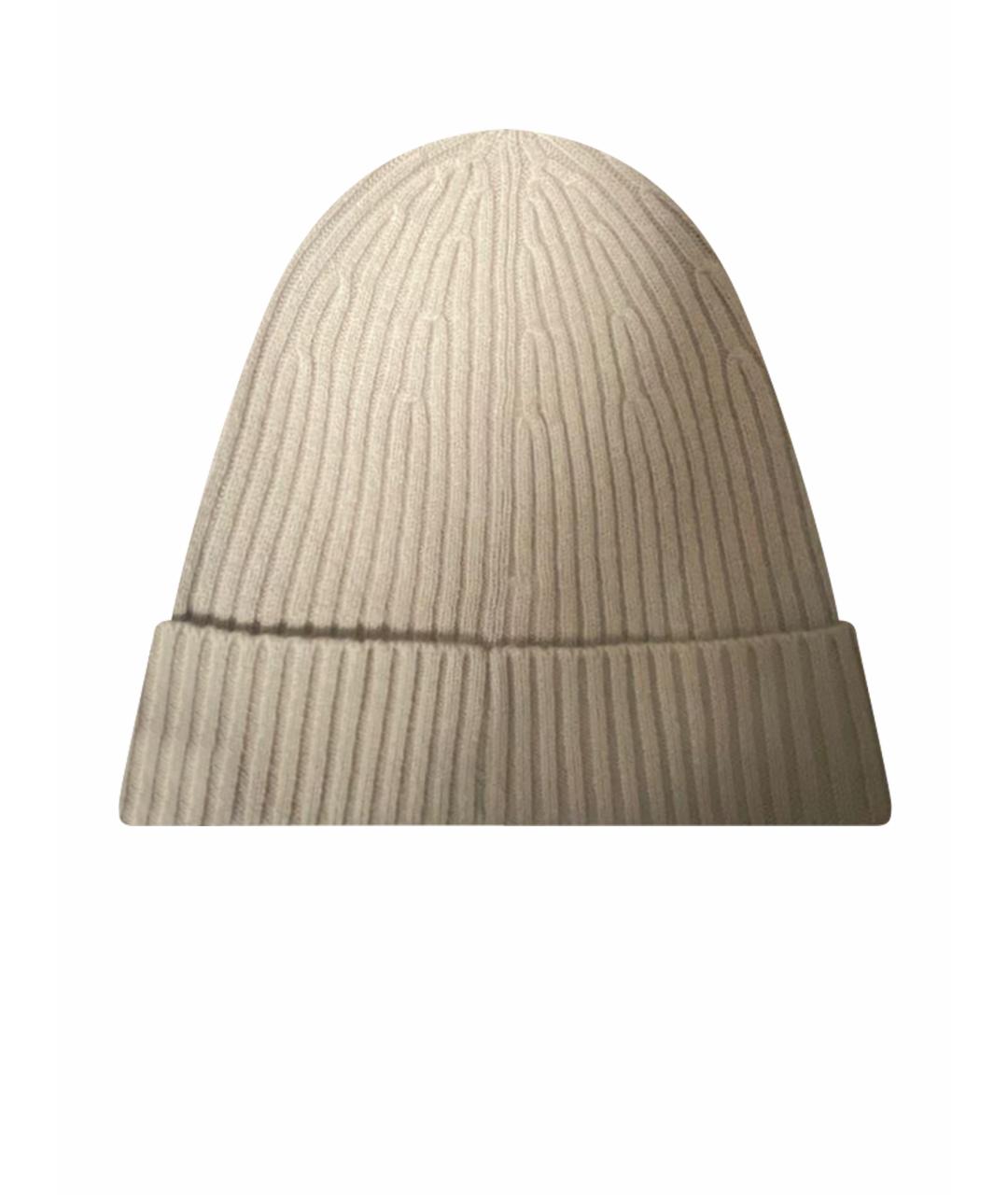 12 STOREEZ Бежевая шерстяная шапка, фото 1