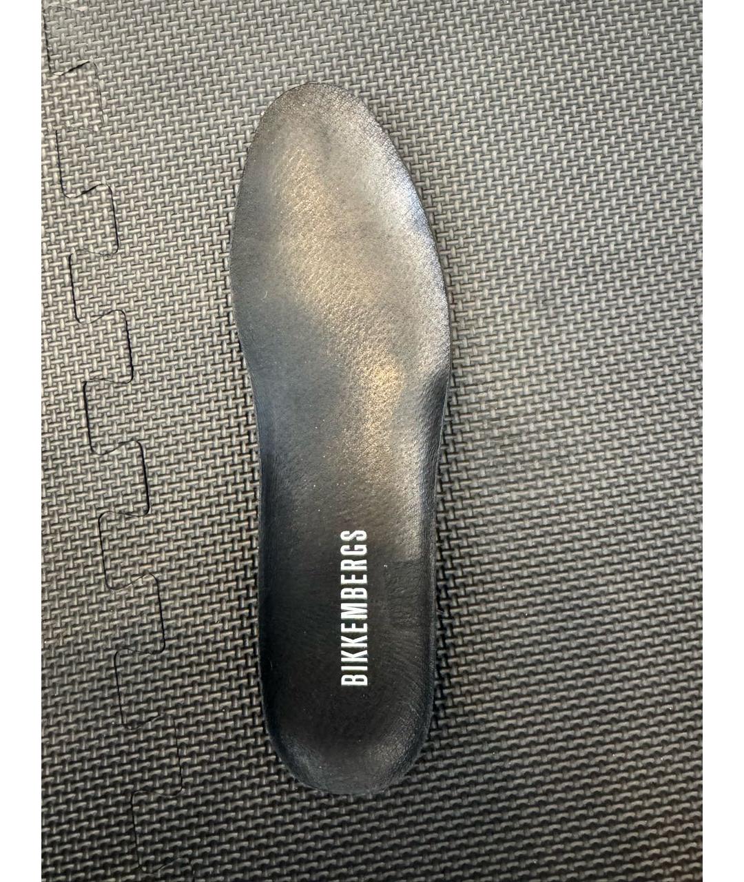 BIKKEMBERGS Темно-синие высокие ботинки, фото 6