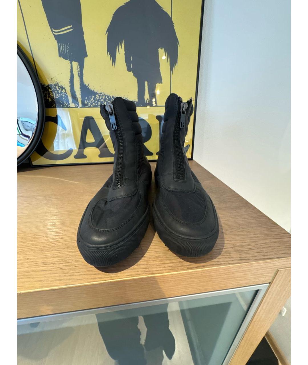 BIKKEMBERGS Темно-синие высокие ботинки, фото 2