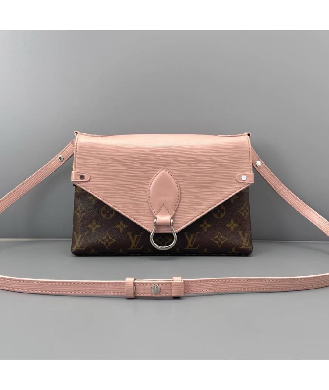 LOUIS VUITTON Розовая сумка через плечо, фото 2