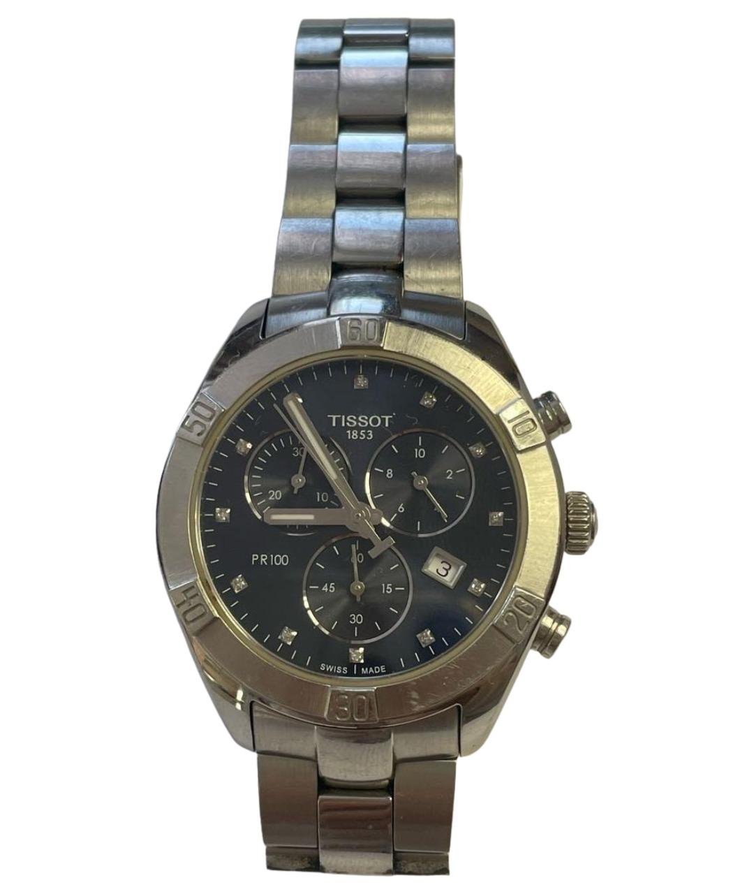 TISSOT Серебряные часы, фото 1