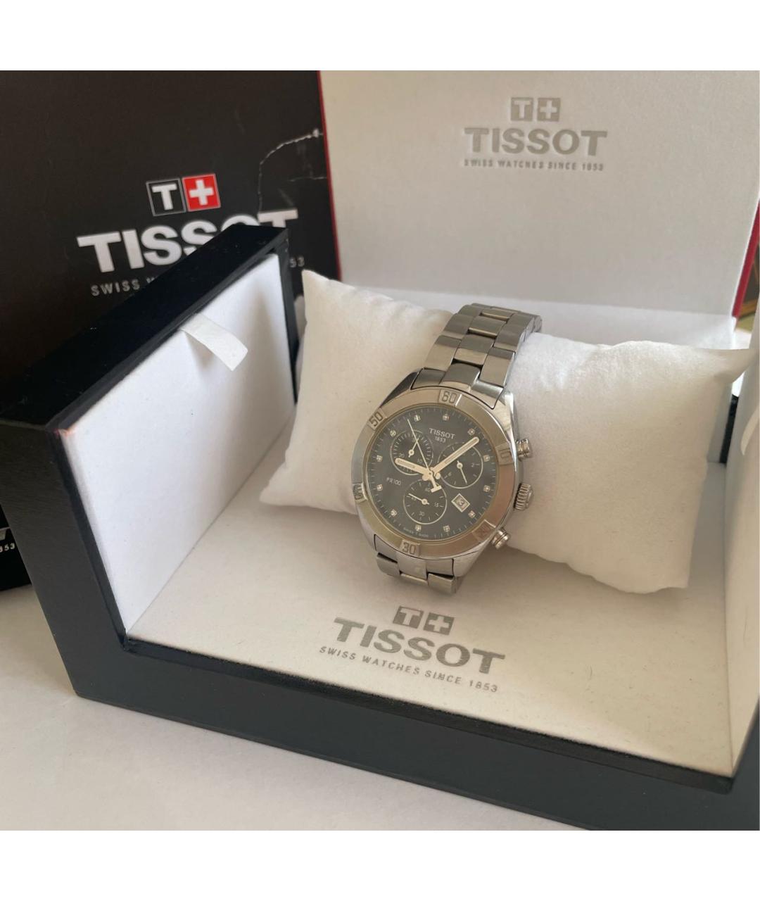 TISSOT Серебряные часы, фото 4