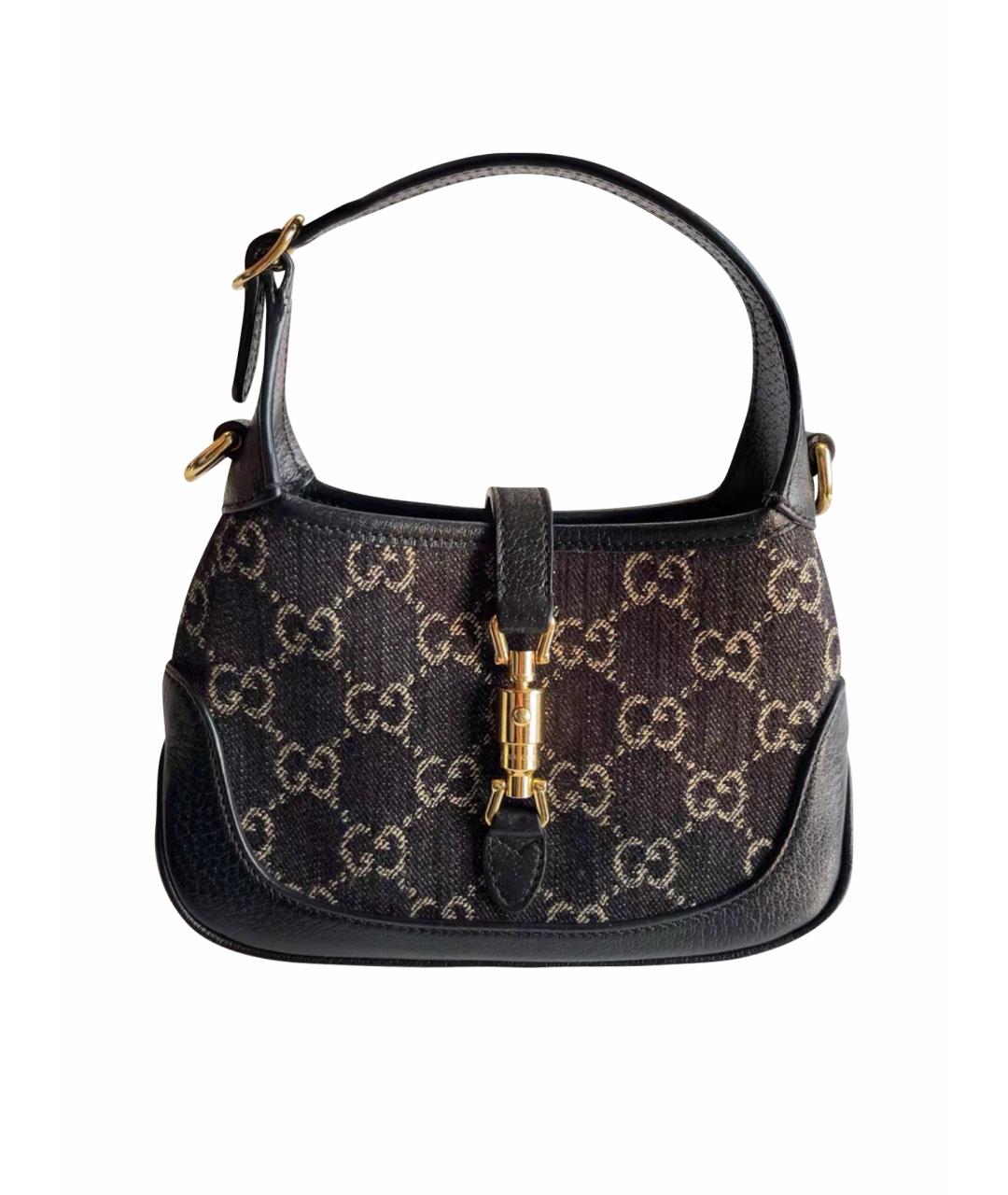 GUCCI Кожаная сумка с короткими ручками, фото 4