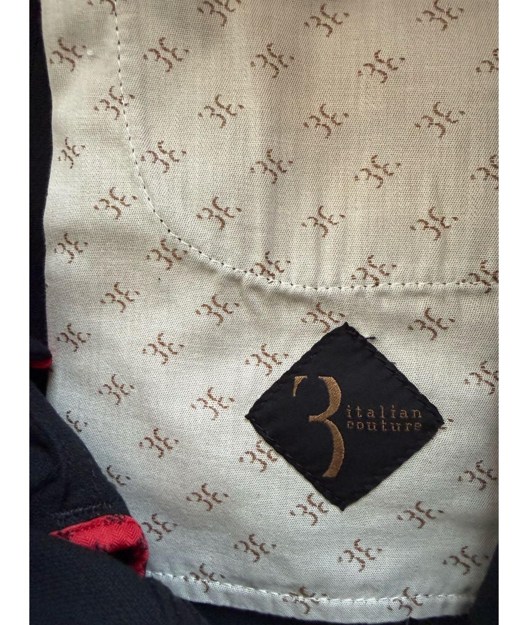 BILLIONAIRE Черные хлопковые прямые джинсы, фото 7