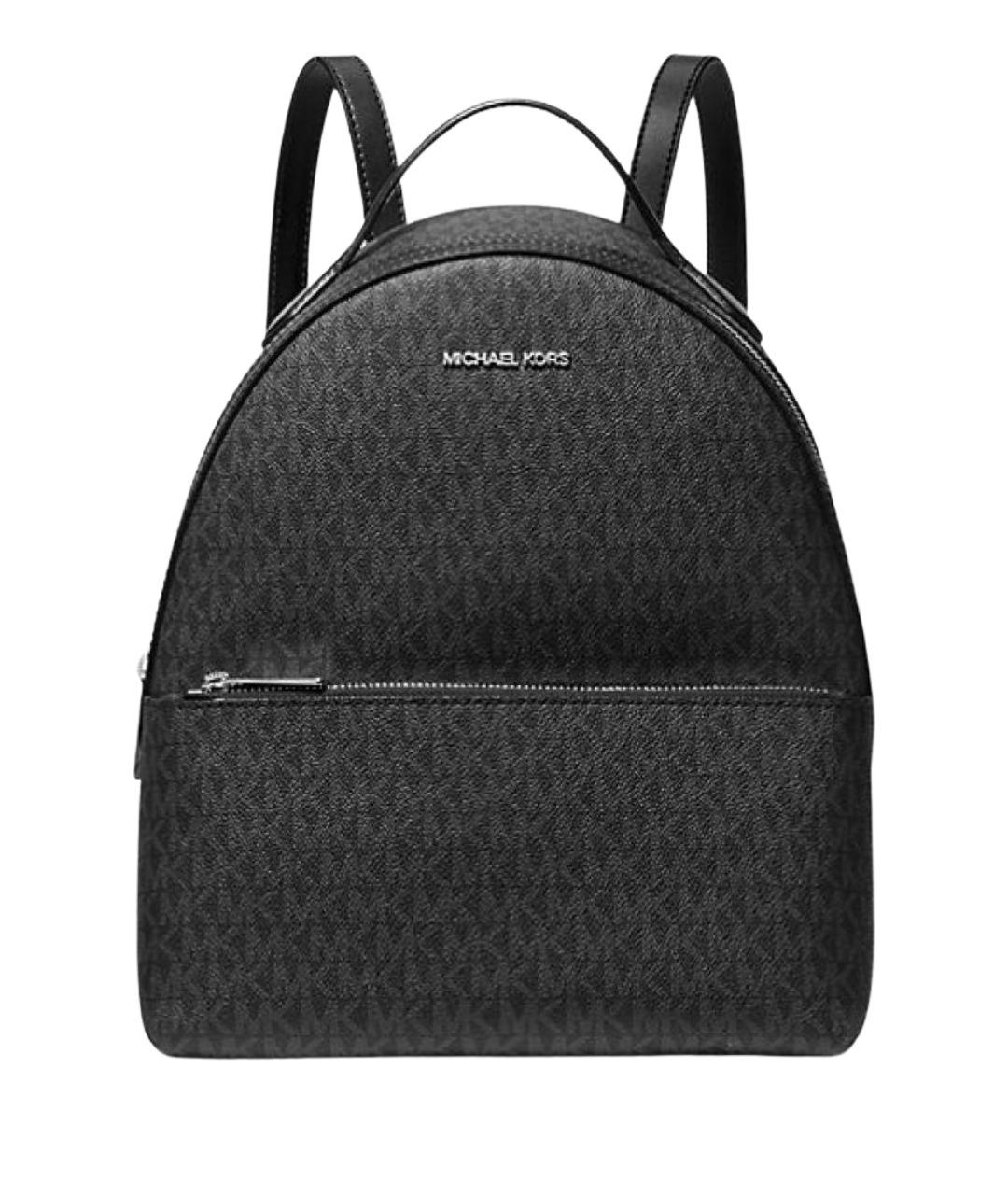 MICHAEL KORS Черный рюкзак из искусственной кожи, фото 1