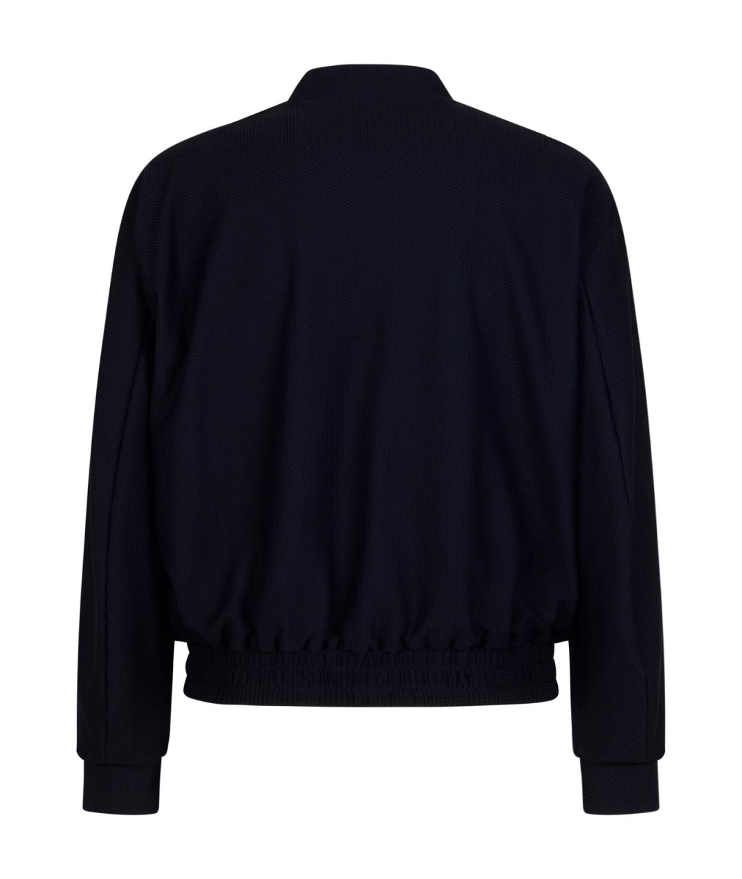 GIORGIO ARMANI Синяя полиамидовая куртка, фото 2