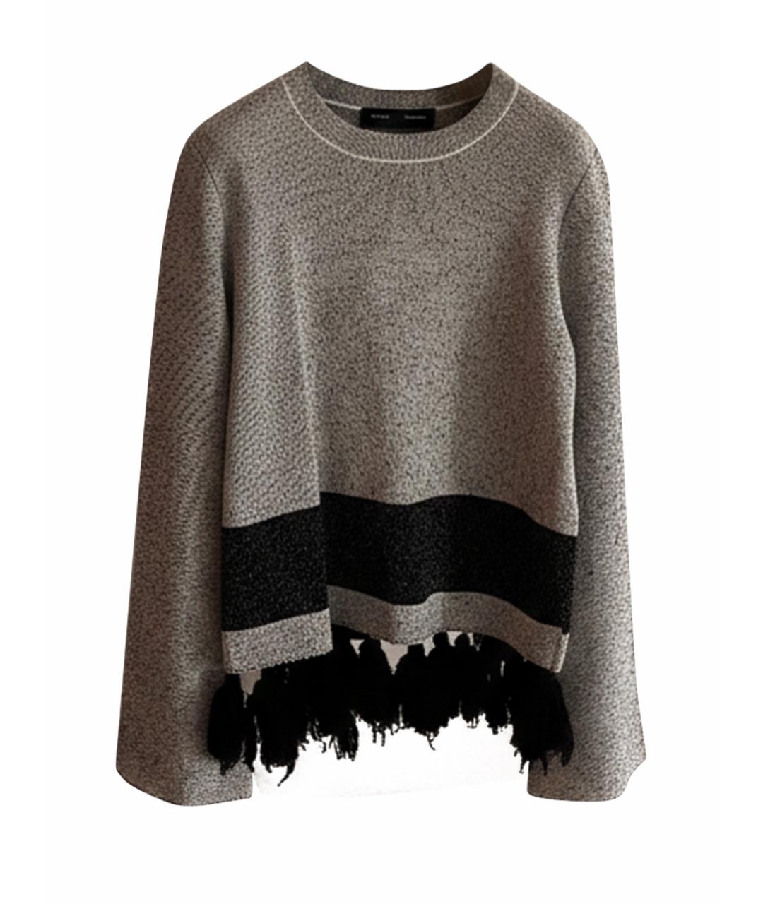 PROENZA SCHOULER Серый шерстяной костюм с юбками, фото 1