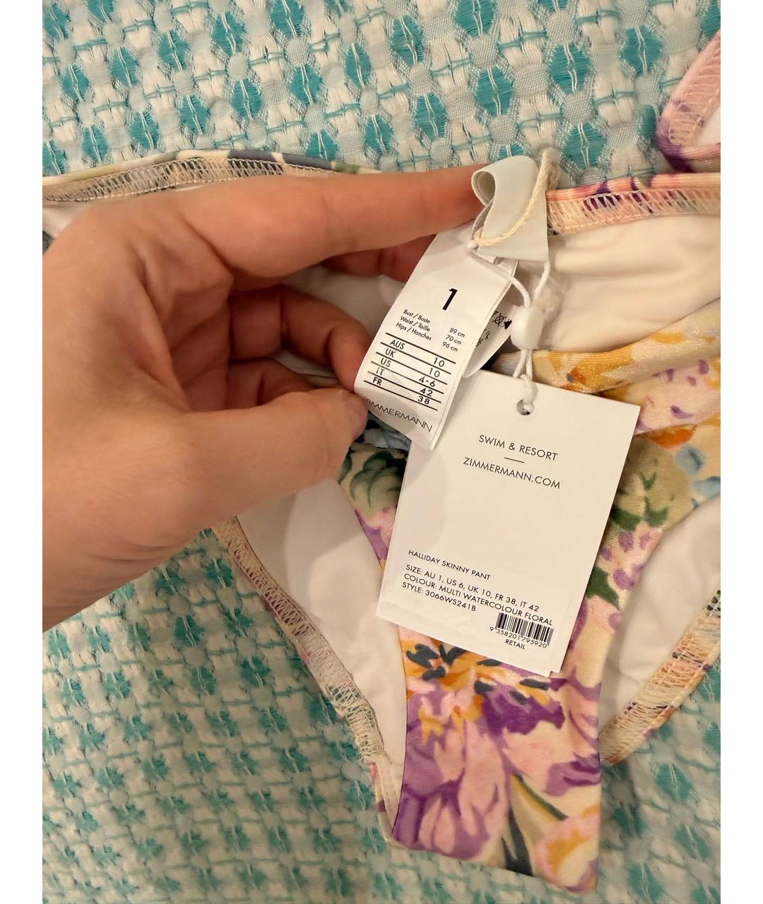 ZIMMERMANN Мульти полиамидовый купальник, фото 2