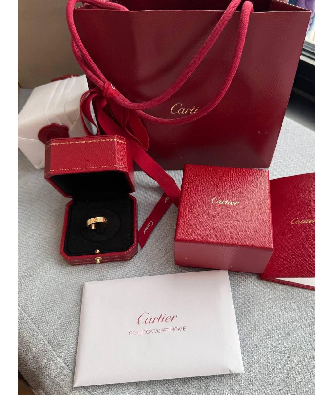 CARTIER Золотое кольцо из желтого золота, фото 5