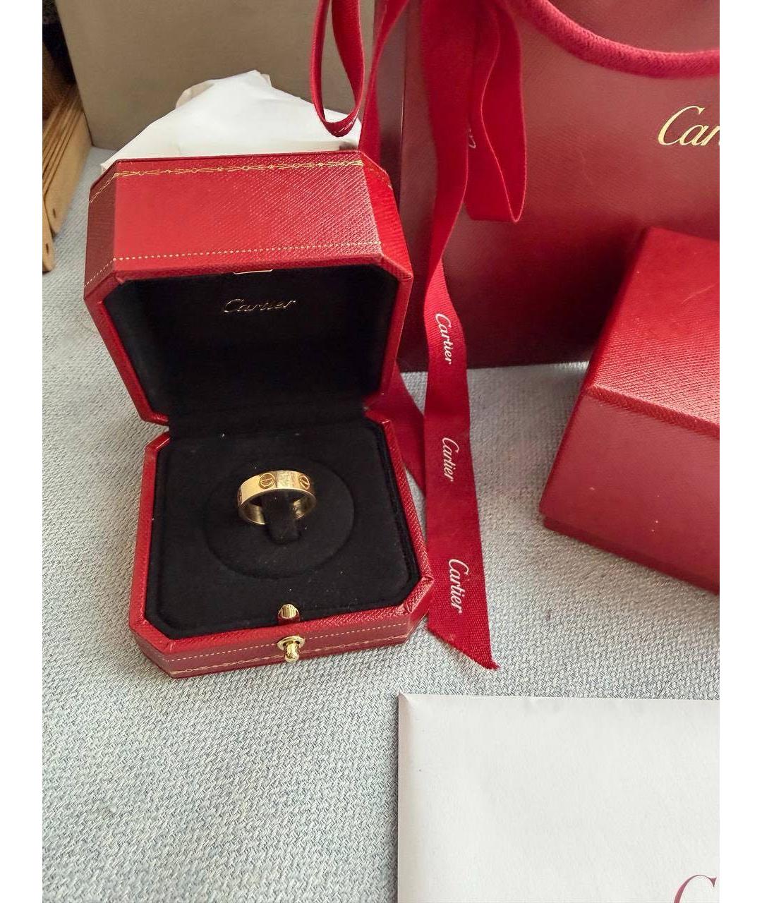 CARTIER Золотое кольцо из желтого золота, фото 3