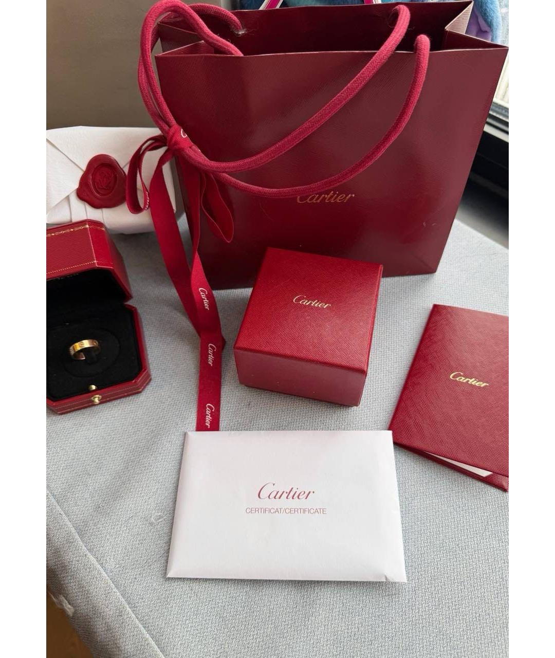 CARTIER Золотое кольцо из желтого золота, фото 2