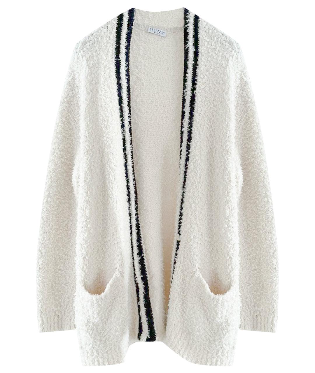 BRUNELLO CUCINELLI Бежевый кардиган, фото 1