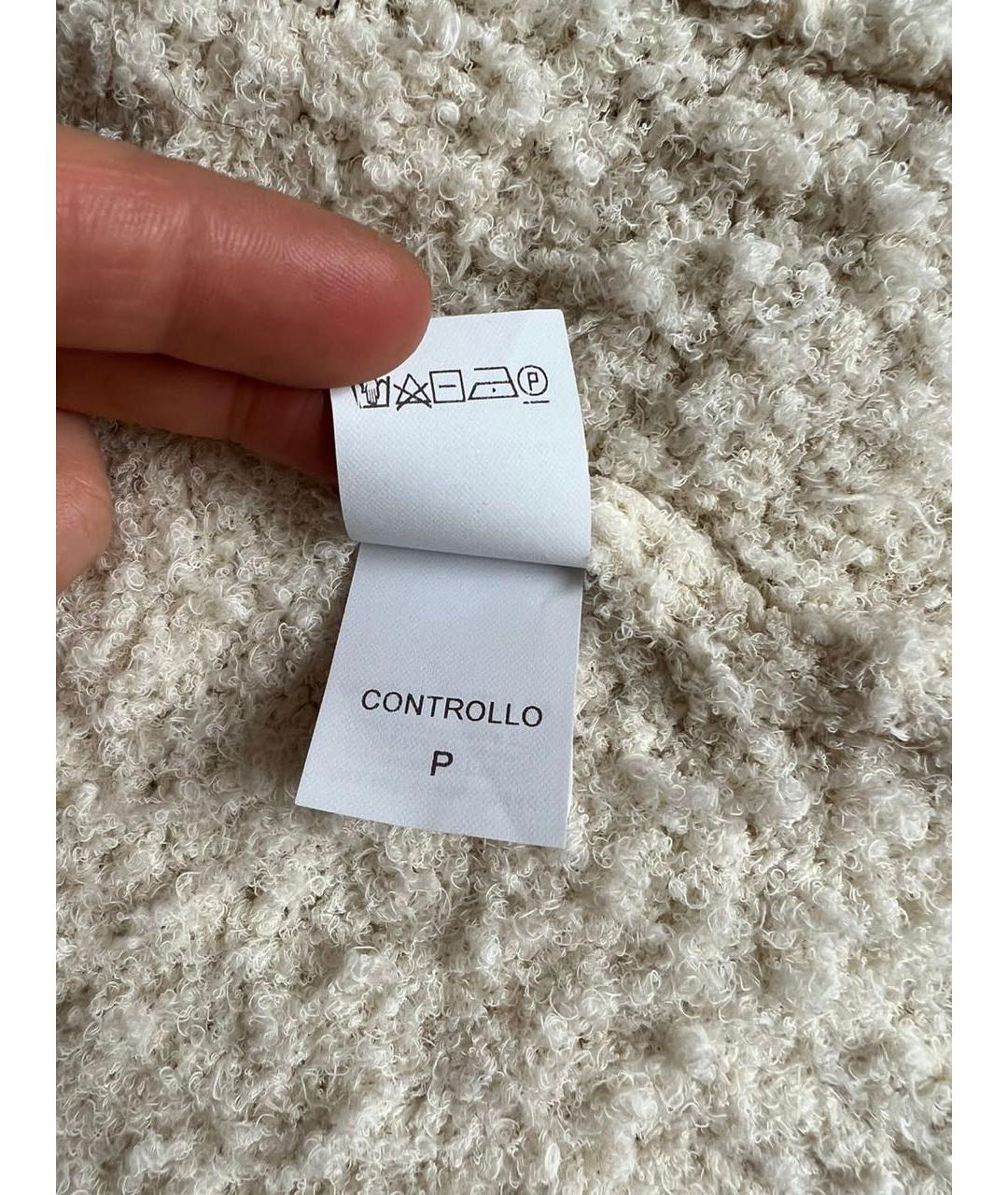 BRUNELLO CUCINELLI Бежевый кардиган, фото 7