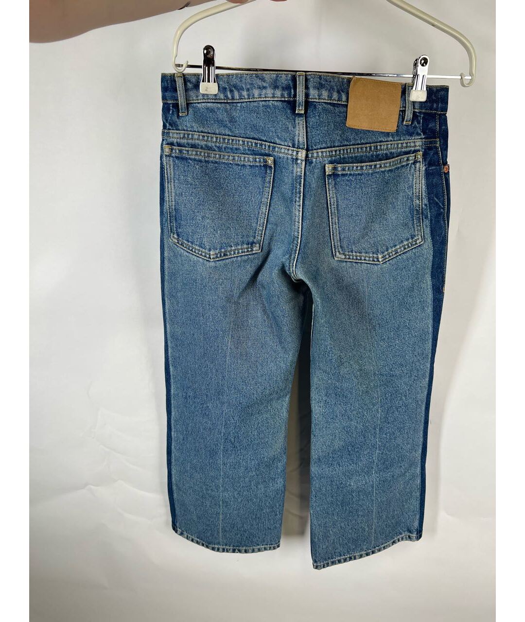 BALENCIAGA Синие прямые джинсы, фото 2